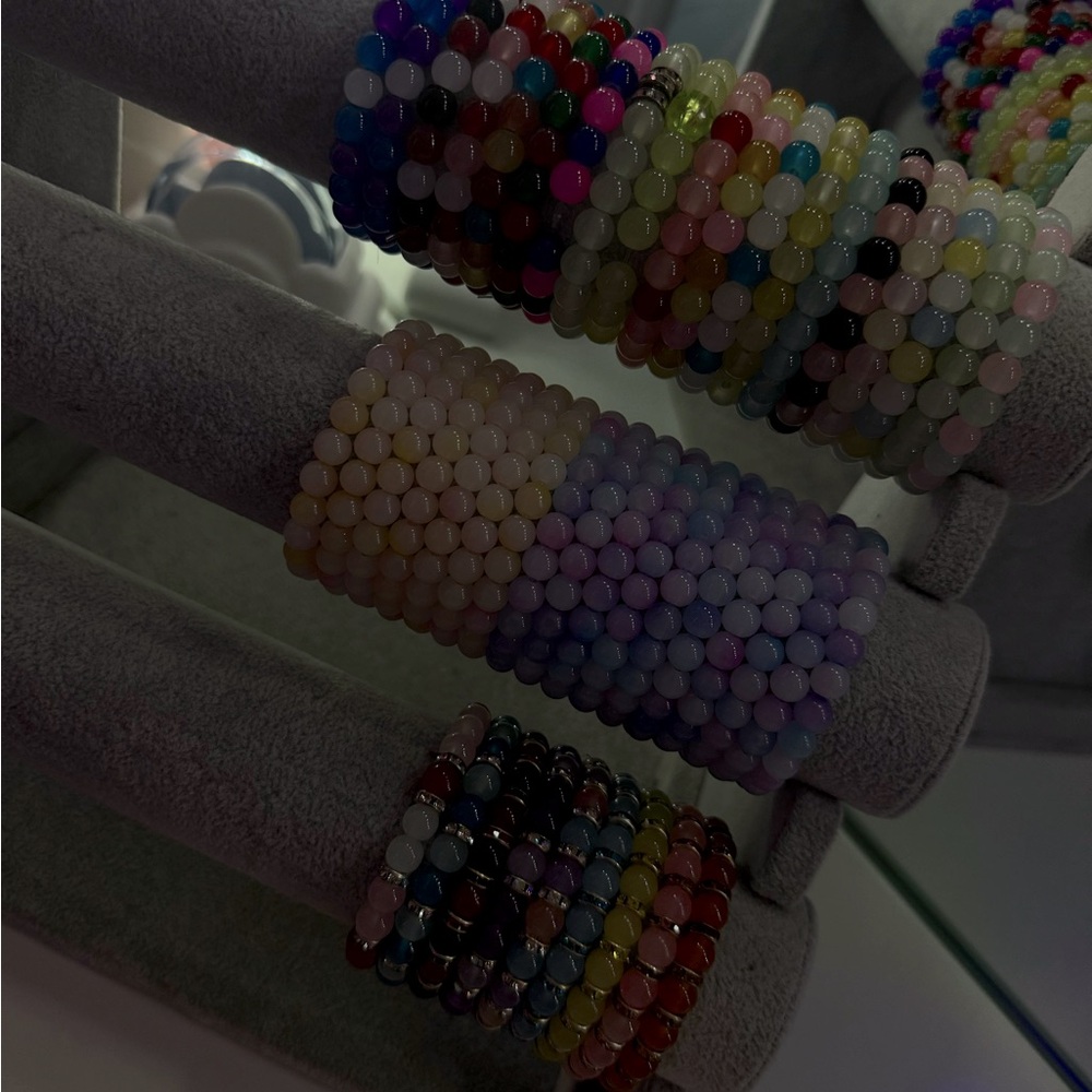 Glass Bead Bracelets